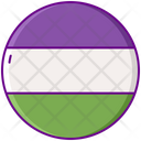 Mgenderqueer Genderqueer Flag Icon