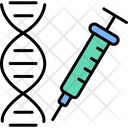 Genes health care adn gene therapy healthcare healthcare and medical investigation science  Icon