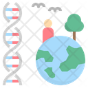 Genetic Environment Biology Icon