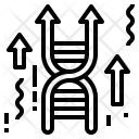 Genetics Modification Dna Icon