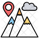 Geolocation Positioning System Icon