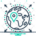Geo Zone Geo Gps Icon