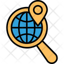 Geoblogging Geocoding Geographical Identification Metadata Icon