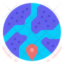 Geographical Location Icon