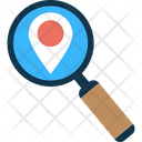 Geographical Position Tracking Icon
