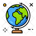 Geography Education School Icon