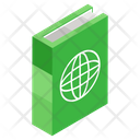 Geography Book World Book Global Knowledge Icon