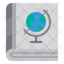 Geography Book World History Atlas Book Icon