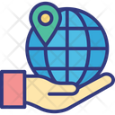 Geolocation Global Locating Service Gps Icon