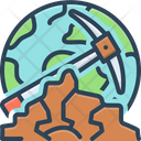 Geological Geologist Landscape Icon
