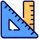 Ruler Tool Triangle Icon