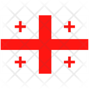 Flag Country Georgia Icon