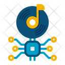 Gerador De Musica Ai Ícone