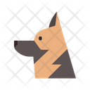 German Shepherd Police Dog Icon