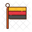 Germany Germant Flag National Flag Icon