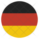 Germany Flag Circle Icon
