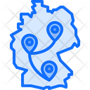 Germany Map  Icon