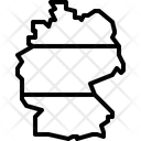 Germany Map  Icon