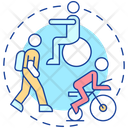 Get Low Impact Exercise Icon