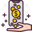 Get Money Coin Give Money Icon