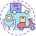 Reliable Vehicle Transport Icon