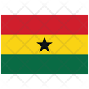 Flag Country Ghana Icon
