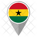 Ghana Country Location Location Icon