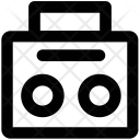 Ghetto Blaster Box Icon