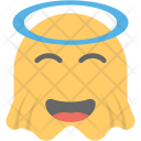 Halo Emoji Angel Icon