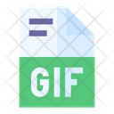 Gif Document Format Icon