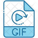 Gif File Extension File Format Icon