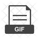 Gif File Extension Icon