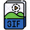 Gif File Gif Document Gif Icon