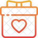 Love Gift Box Icon