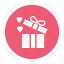 Gift Box Heart Icon