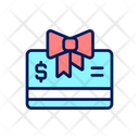 Gift Cards Card Ribbon Icon
