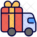 Gift delivery truck Icon