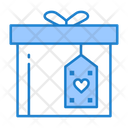 Gift Tag Love Shopping Gift Box Icon