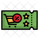 Gift Voucher Commerce And Shopping Voucher Icon