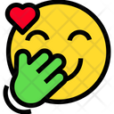Giggle With Heart Icon