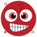 Grinning Emoticon Giggling Emoji Emoticon Icon
