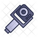 Gimbal Stabilizer Action Camera Icon
