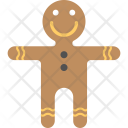 Gingerbread Ginger Man Icon
