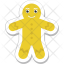 Gingerbread Ginger Man Icon