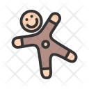 Gingerbread Toffee Candy Icon