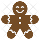 Gingerbreadman Christmas Cookie Man Gingerbread Icon