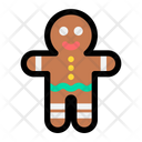 Christmas X Mas Gingerbread Icon