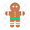 Christmas X Mas Gingerbread Icon