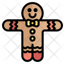 Christmas Cookie Gingerbreadman Icon