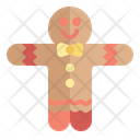 Christmas Cookie Gingerbreadman Icon